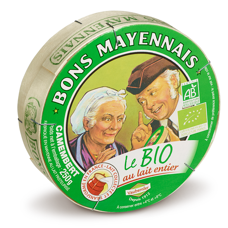 Camembert le bio bons mayennais