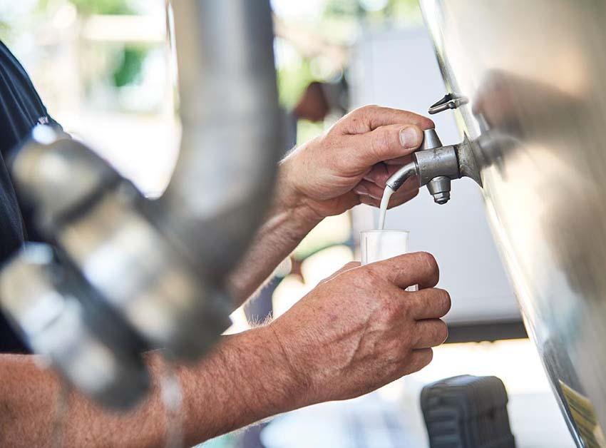 Contrôle qualité lait