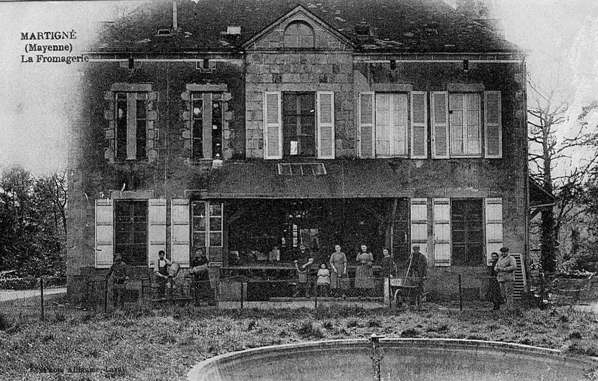 création de la fromagerie