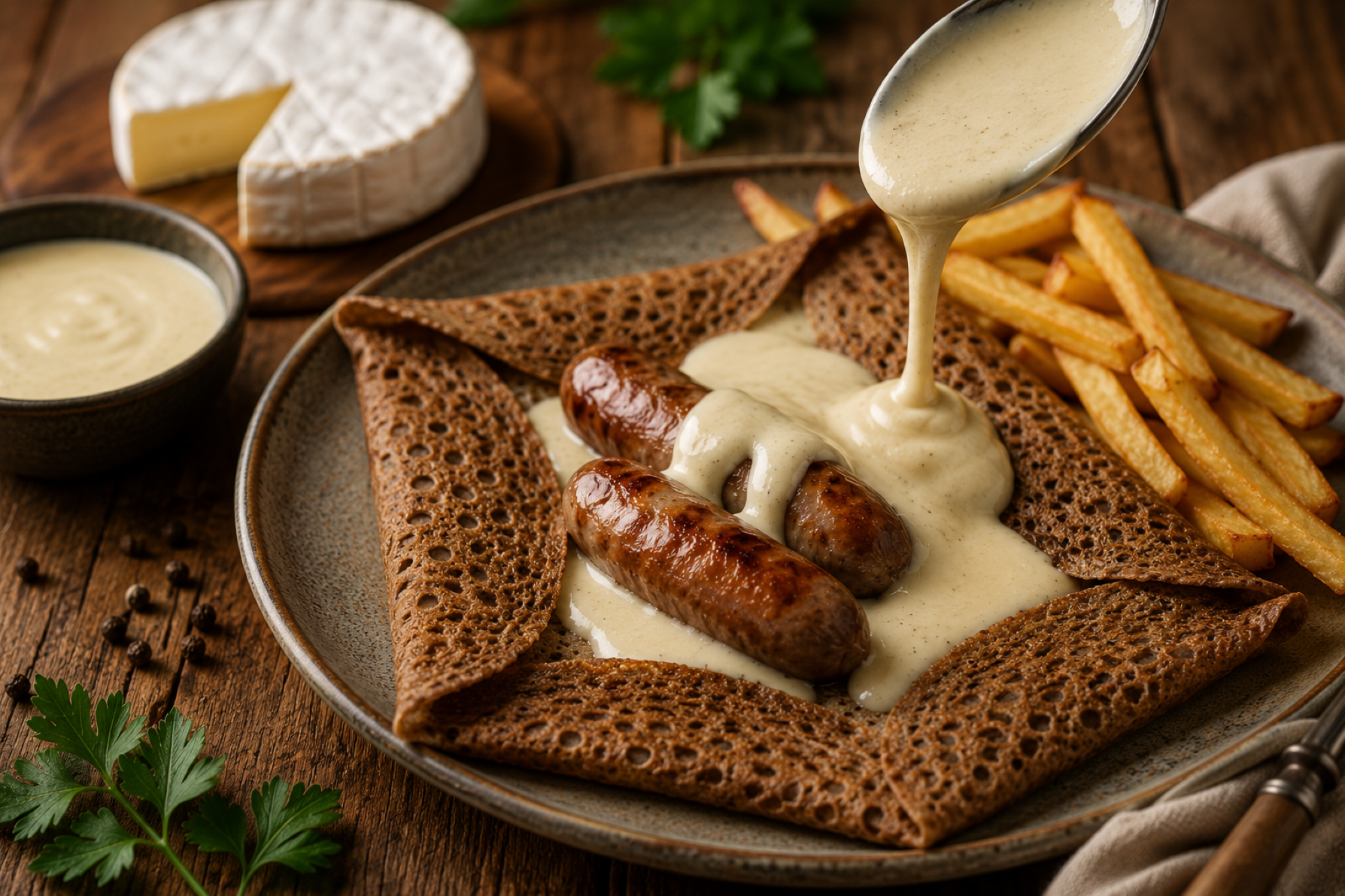 Sauce camembert