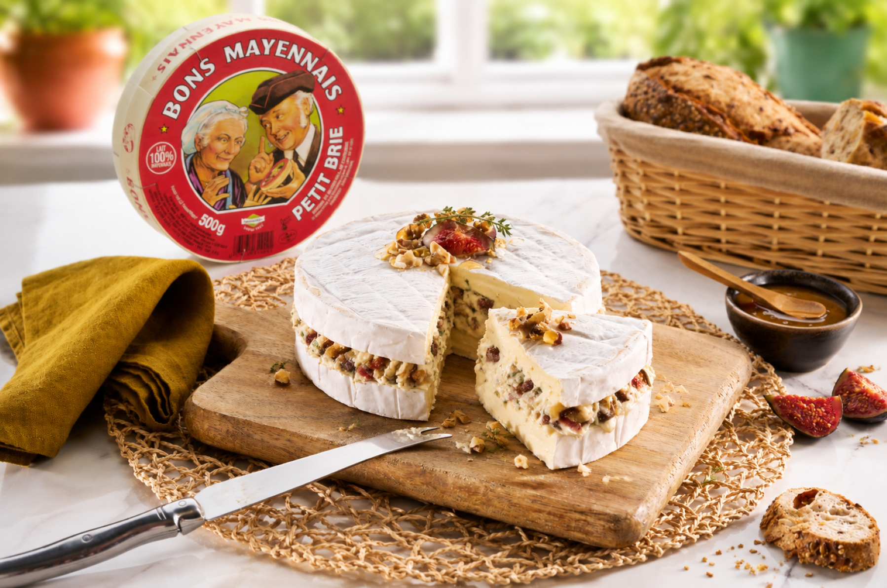 Brie fourré