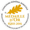 Médaille agricole or 2016
