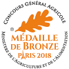 Médaille agricole bronze 2018