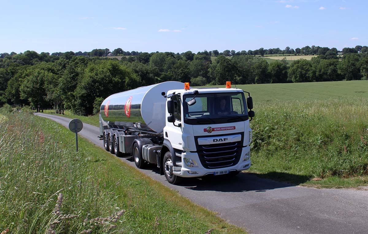 Camion de collecte Bons Mayennais