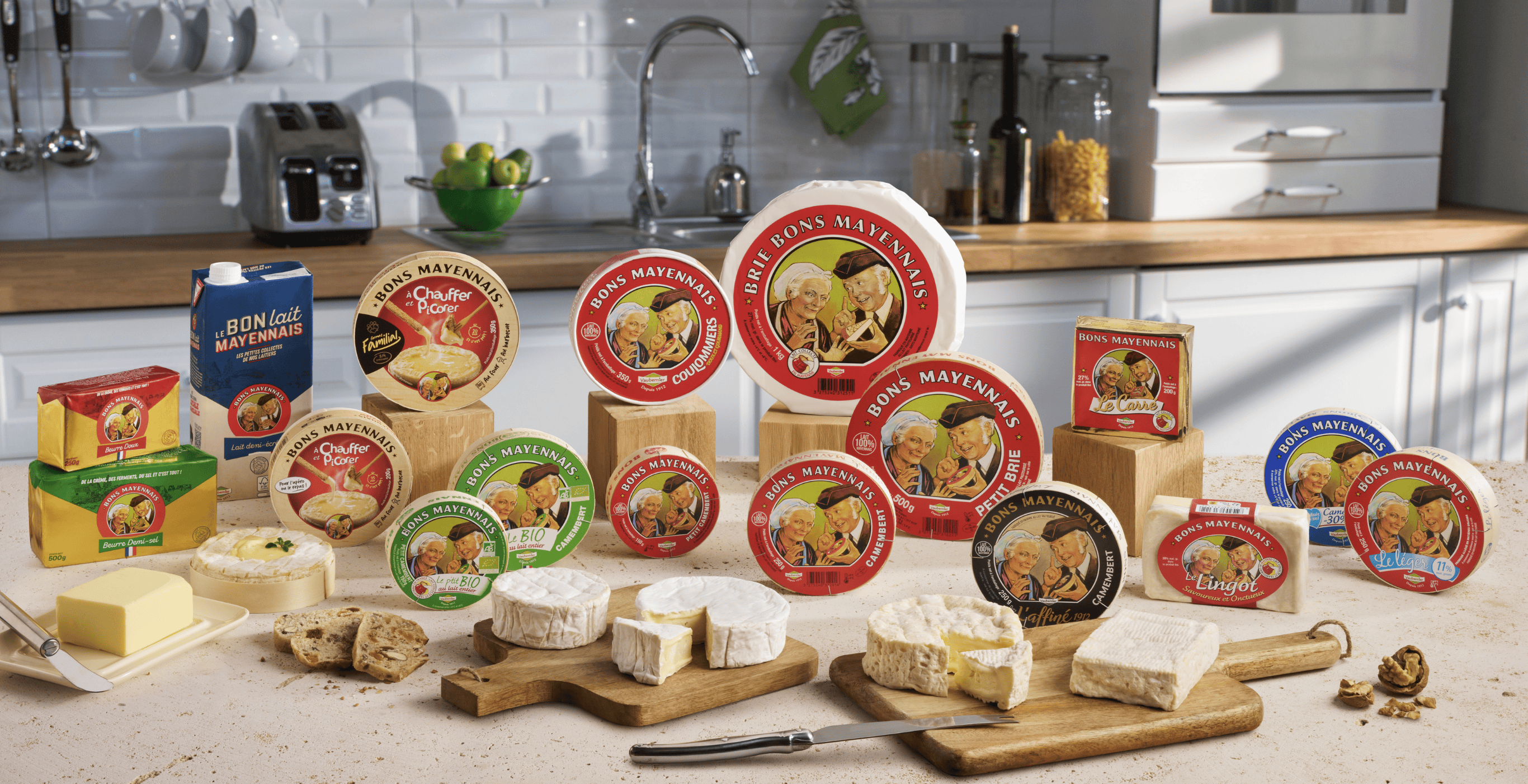 Gamme fromages