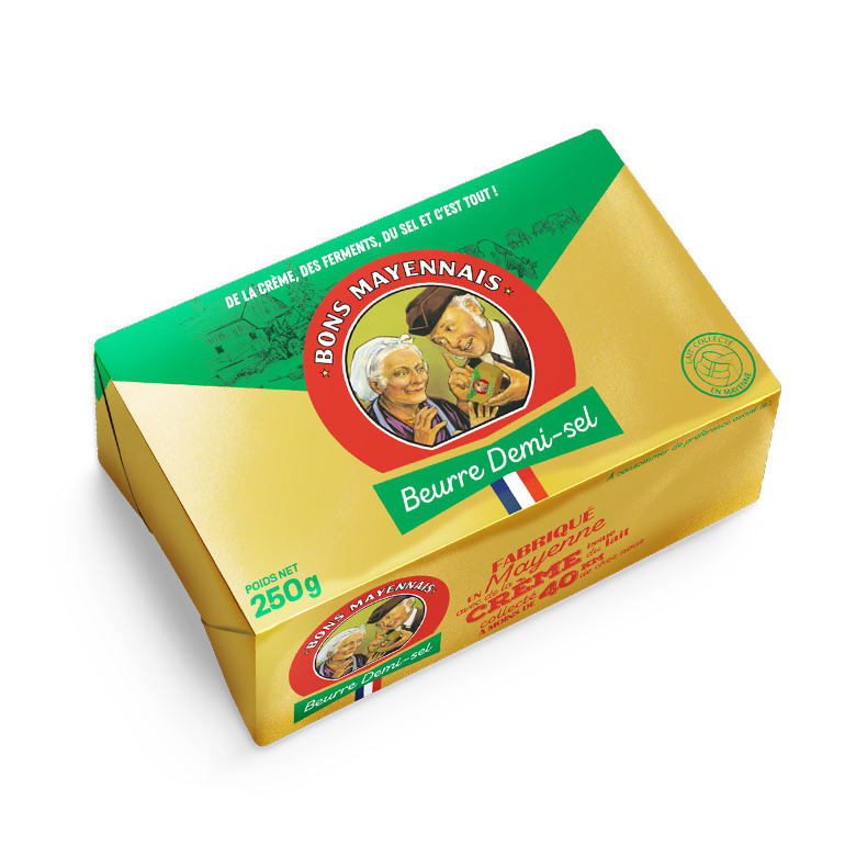 Le beurre demi-sel 250g