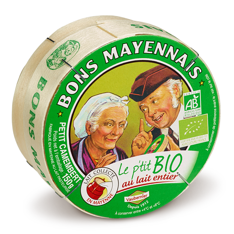 Petit camembert bio bons mayennais